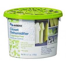 Linens And More airBOSS Closet Dehumidifier(Fragrance Free) (3) - B07CQQG4JV